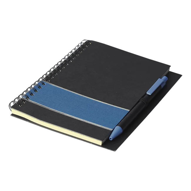 Coloured Stripe Notebook with Pen (BF0052)