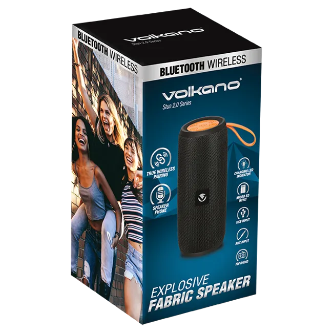 Volkano Stun Series Bluetooth Speaker (VO0076)